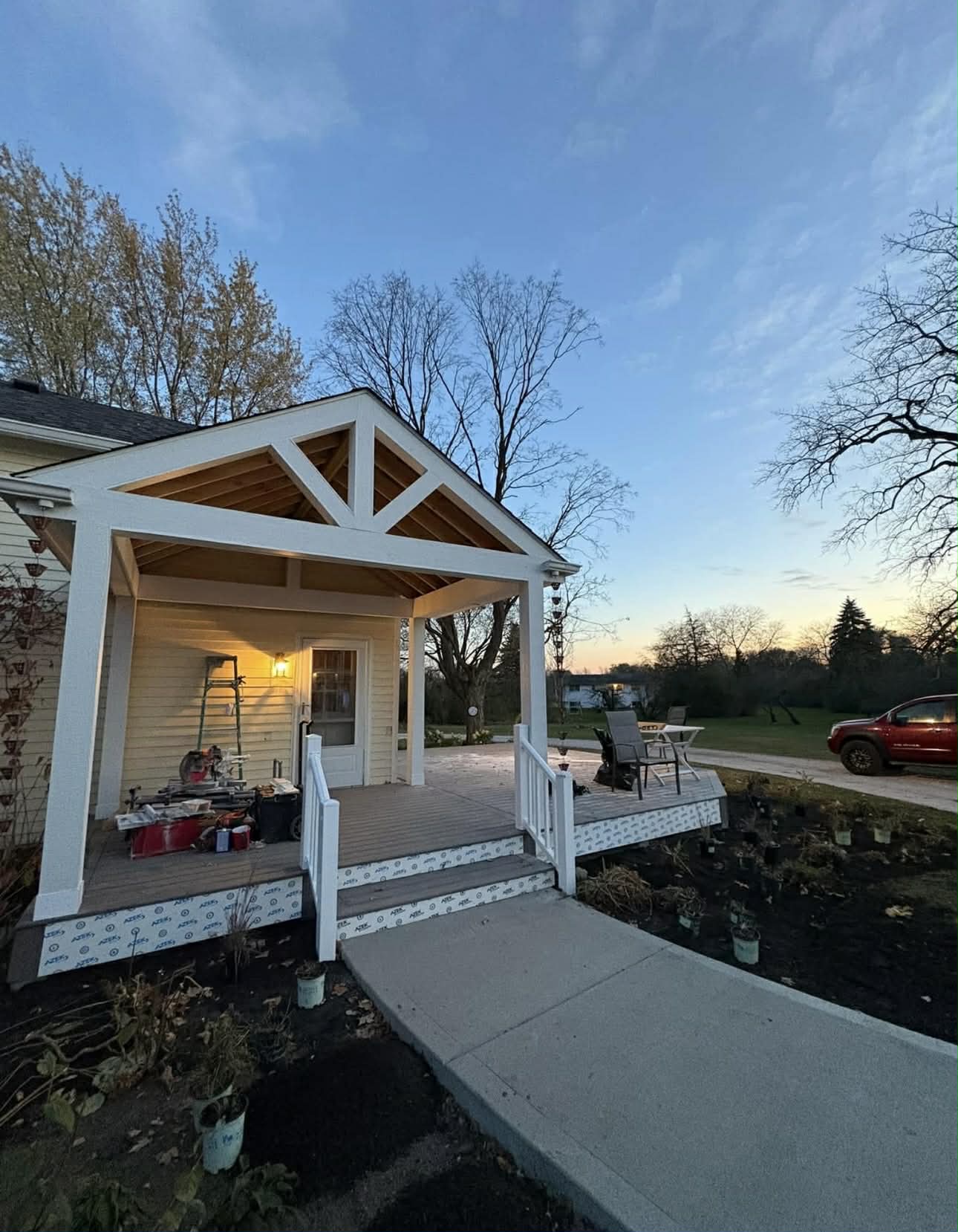 Covered Trex Deck Libertyville, IL