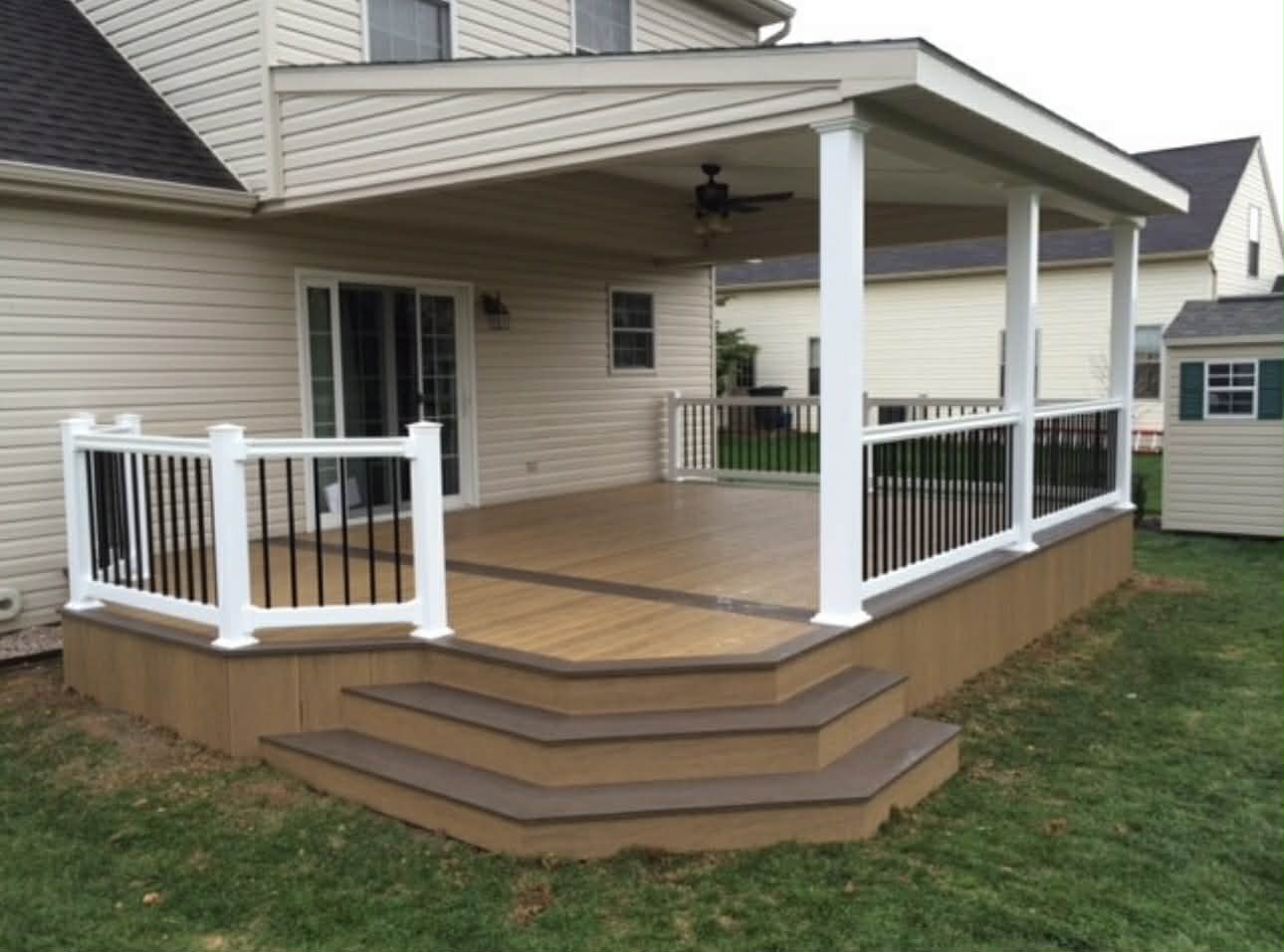 Covered deck