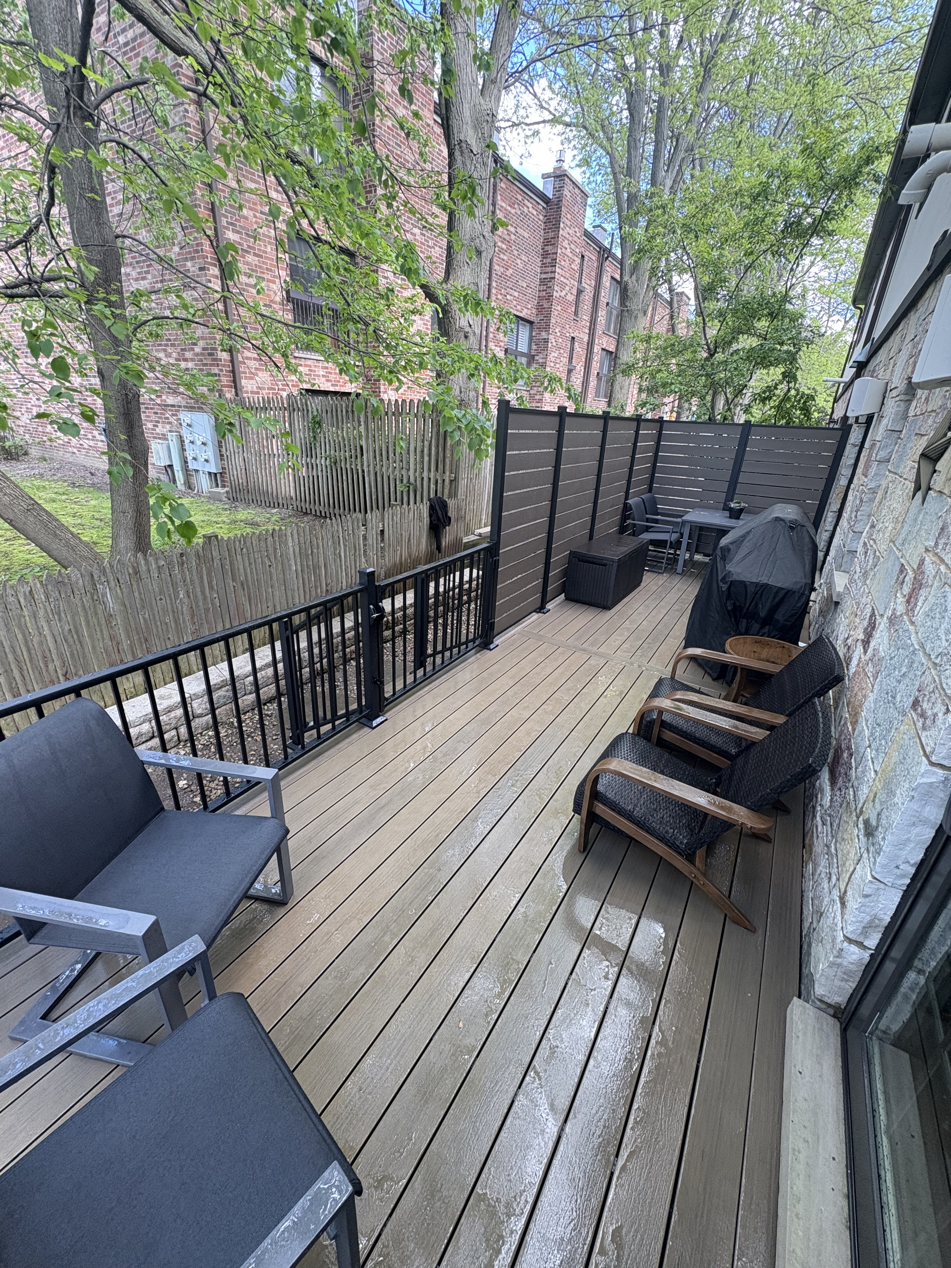 Custom composite deck