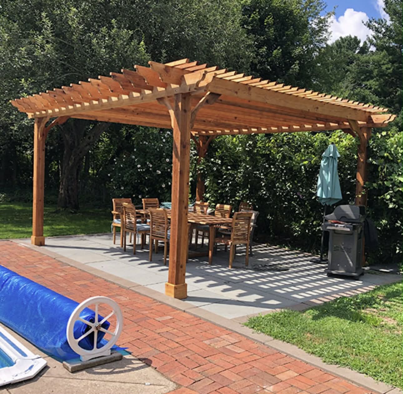 Custom pergola